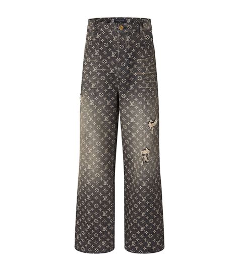 buy mens louis vuitton jeans|louis vuitton checkered pants.